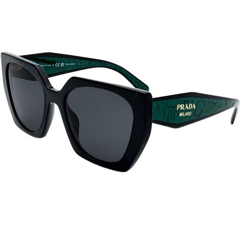 oculos de sol preto prada modelo novo|Óculos de Sol Prada PR 17WS Symbole 1AB5S0 Preto Brilhoso.